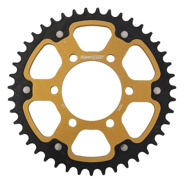(LINEクーポン有)スーパースプロックス Supersprox RST-7095:43-GLD SPX REAR STEALTH 7095−43T GLD RST7095:43GLD