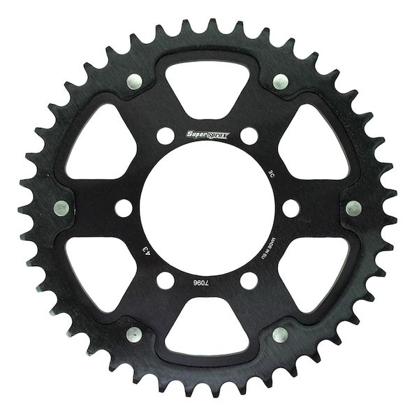 (LINEクーポン有)スーパースプロックス Supersprox RST-7096:43-BLK SPX REAR STEALTH 7096−43T BLK RST7096:43BLK