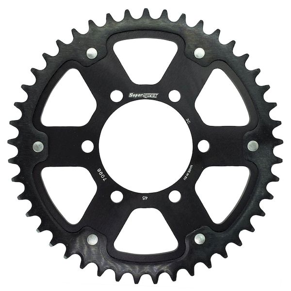 (LINEクーポン有)スーパースプロックス Supersprox RST-7096:45-BLK SPX REAR STEALTH 7096−45T BLK RST7096:45BLK