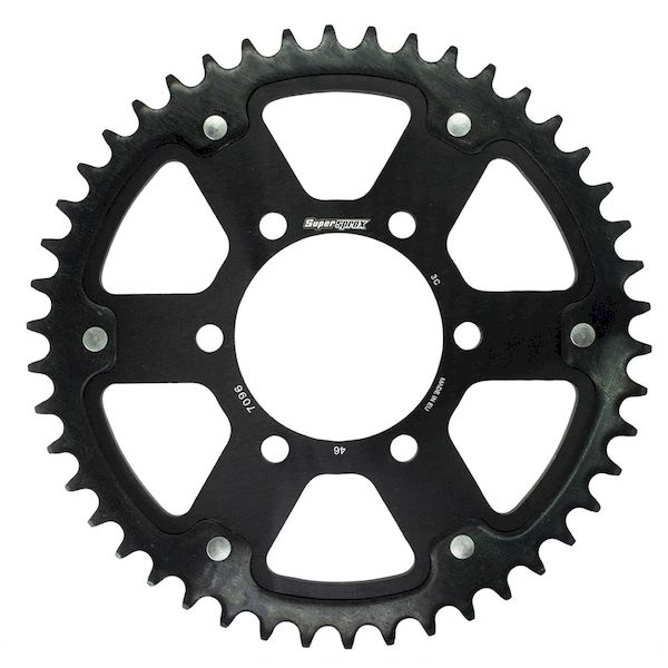 (LINEクーポン有)スーパースプロックス Supersprox RST-7096:46-BLK SPX REAR STEALTH 7096−46T BLK RST7096:46BLK