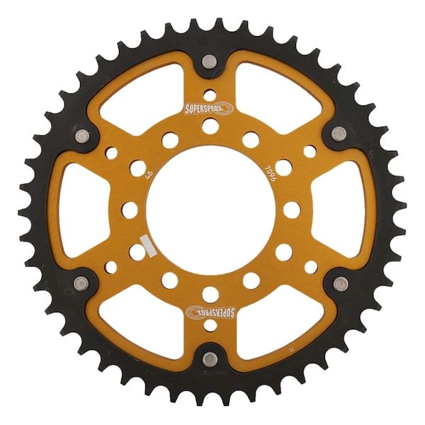 (LINEクーポン有)スーパースプロックス Supersprox RST-7096:46-GLD SPX REAR STEALTH 7096−46T GLD RST7096:46GLD