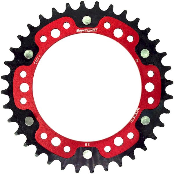 スーパースプロックス Supersprox RST-846/2:36-RED SPX REAR STEALTH 846／2－36T RED RST846/2:36RED