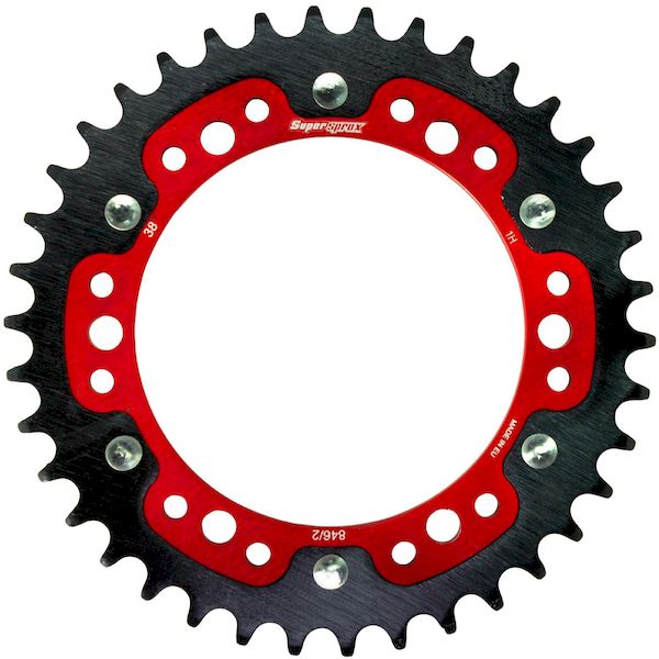スーパースプロックス Supersprox RST-846/2:38-RED SPX REAR STEALTH 846／2－38T RED RST846/2:38RED