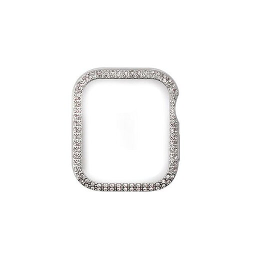 【個数:1個】WP23223AWSV 直送 代引不可・他メーカー同梱不可 WEARPLANET ラインストーンハードケースde luxe for Apple Watch 41 シルバー 【個数:1個】WP23223AWSV 直送 代引不可・他メーカー同梱不可 WEARPLANET ラインストーンハードケースde luxe for Apple Watch 41 シルバー
