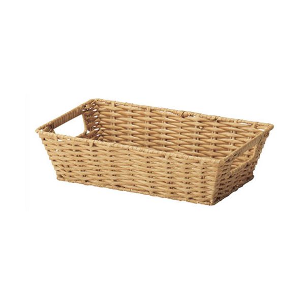 【個数：1個】59-25NA 直送 代引不可・他メーカー同梱不可 ちどり産業 ナチュラルスタイルバスケット NA 5925NA