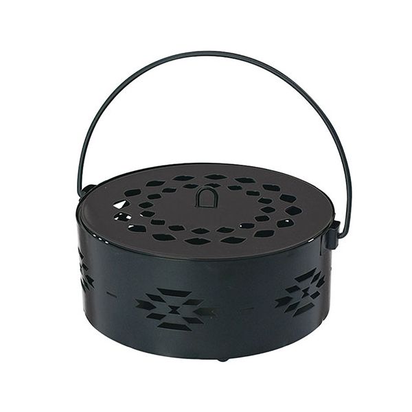 【個数：1個】8132972 直送 代引不可・他メーカー同梱不可 現代百貨 蚊遣り箱 オルテガ ブラック