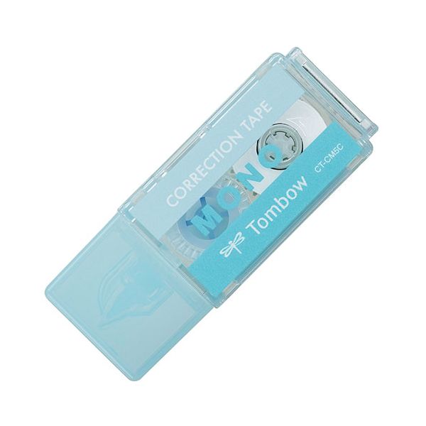 【11/25限定！抽選で最大100％ポイントバック】【個数：1個】TOMBOW-CT-CM5C40 直送 代引不可・他メーカー同梱不可 トンボ鉛筆 修正テープ モノポケット ブルー TOMBOWCTCM5C40
