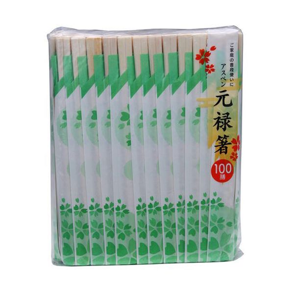 【個数：1個】20907 直送 代引不可・他メーカー同梱不可 大和物産 新いずみ アスペン 元禄箸100膳