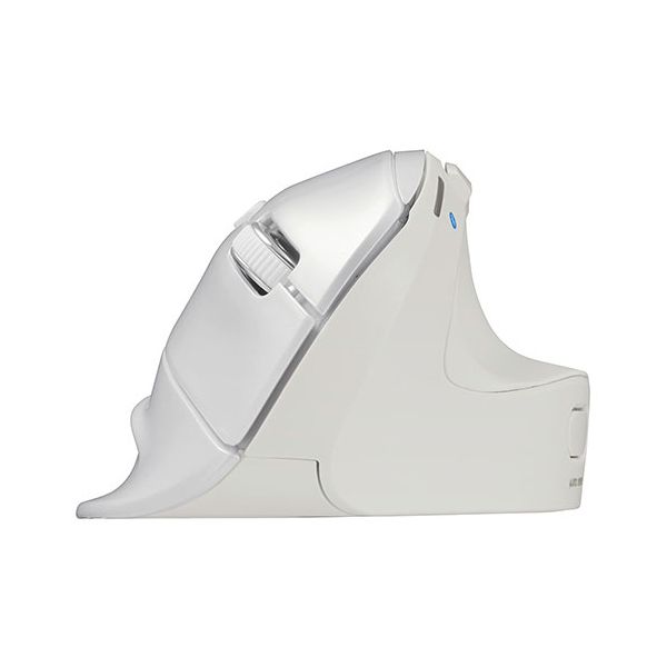【個数:1個】MUS-BKF177W 直送 代引不可・他メーカー同梱不可 Digio デジオ 高速スクロール Bluetooth5.0 エルゴノミクス5ボタン BlueLEDマウス ホワイト MUSBKF177W