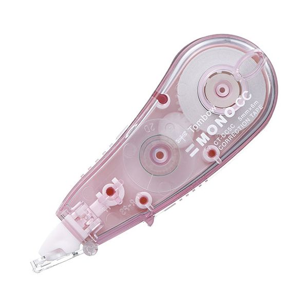 【個数：1個】TOMBOW-CT-CC5C82 直送 代引不可・他メーカー同梱不可 トンボ鉛筆 修正テープ モノCC ソフトピンク TOMBOWCTCC5C82