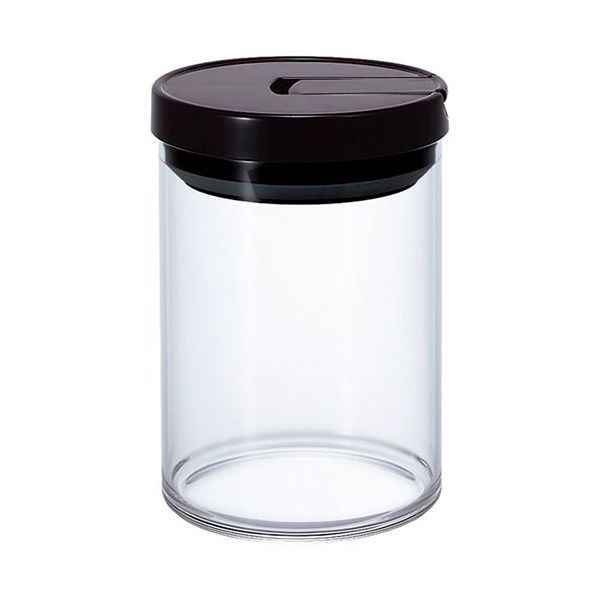 【個数：1個】MCNR-200-B 直送 代引不可・他メーカー同梱不可 HARIO 珈琲キャニスター M ブラック MCNR200B