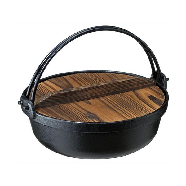 【個数：1個】3985 直送 代引不可・他メーカー同梱不可 イシガキ産業 いろり鍋 24cm