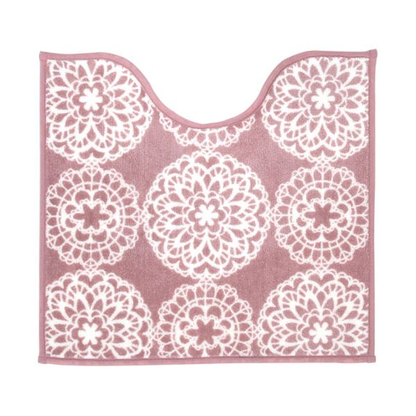 【個数：1個】838742 直送 代引不可・他メーカー同梱不可 ヨコズナクリエーション カラーショップ トイレマット レース