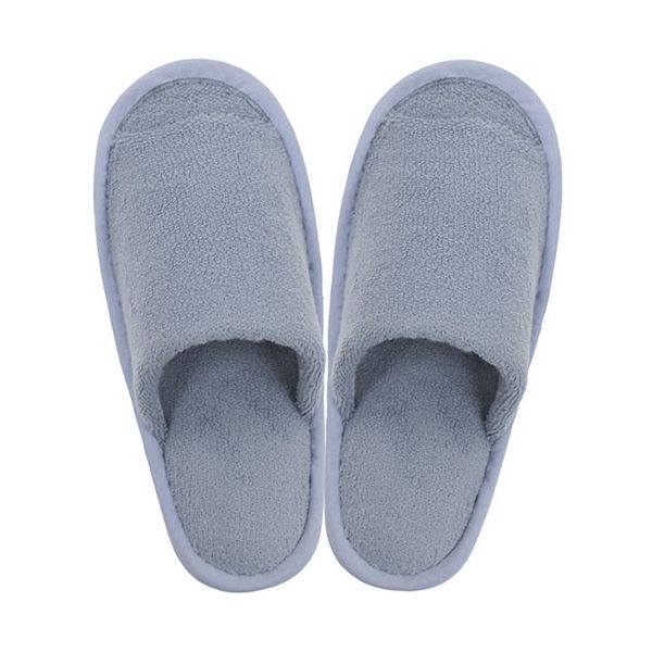 【個数：1個】845276 直送 代引不可・他メーカー同梱不可 ヨコズナクリエーション カラーショップ トイレスリッパ スモークブルー