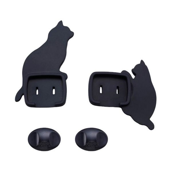 【個数:1個】AKN-18A 直送 代引不可・他メーカー同梱不可 スマイルキッズ ねこのコンセントカバー2個組 ねこA AKN18A