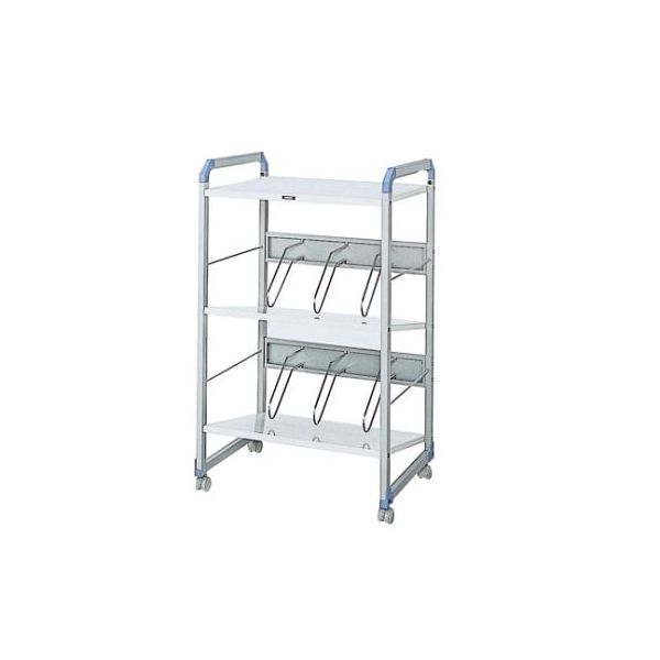 ナカバヤシ 86118 データワゴン CW−107 86118 ニューグレー Nakabayashiバインダーワゴン バインダ-ワゴン 引出し収納 生活用品