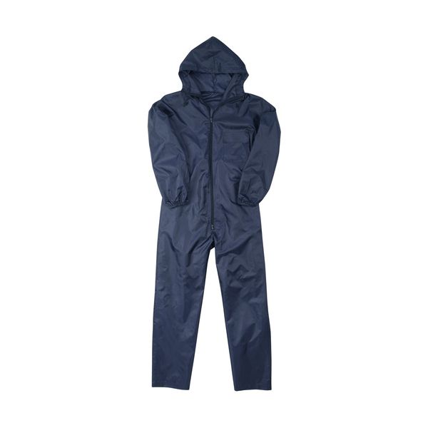 カジメイク 2295-55-L 2295 ポリエステルツナギ ネイビー L 229555L