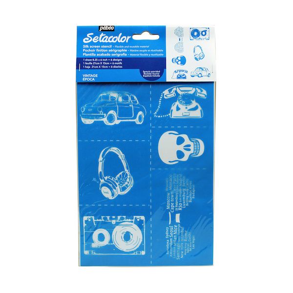 ペベオ 329608 シルクスクリーンステンシル型 A5 ビンデージ