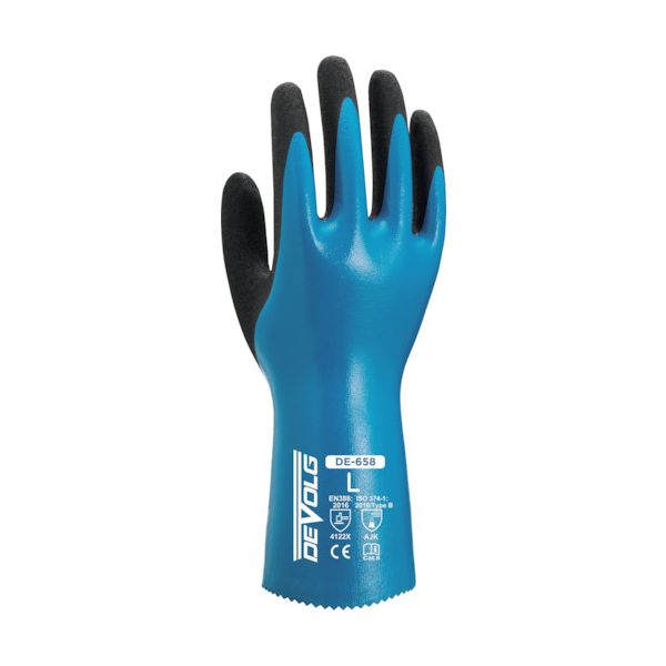 Weed DEDE658XL1P ニトリルフルコート手袋 ウィード DEVOLG DEー658 LLサイズ