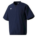 デサント DESCENTE 4548952796597 DB5SJK32M 半袖 ストレッチジャケット ネイビー サイズ:M