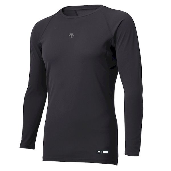 デサント DESCENTE 4548952804964 DB5SUD20M 丸首長袖アンダーシャツ ブラック サイズ：S(4)