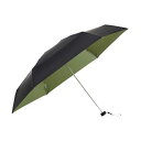 mabu SMV-41072 晴雨兼用100%遮光ハンディミニ for MEN ノワール×カーキ SMV41072
