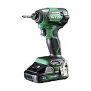 HiKOKI WH18DE-2LC 18Vコードレスインパクトドライバ ブラシレスタイプ 4.0Ah WH18DE2LC
