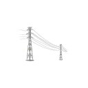 トミーテック 4543736323112 323112 情景小物084−3 送電鉄塔A3(3)