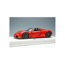 メイクアップ 4570104425185 EML045C EIDOLON 1/18 Porsche 918 Spyder 2011 ガーズレッド(3)