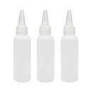 エポックケミカル EP-09-003 とんがりキャップボトルPE 半透明 50ml 5本セット EP09003