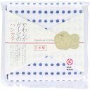 4975942444747 ジャパニーズスタイル 小紋 やわらかガーゼのハンカチ まめしぼり 約30×30cm JS-4143 1枚入【キャンセル不可】