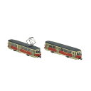 トミーテック 4543736327714 327714 ワールド鉄道コレクション ドレスデントラムタトラT4+B4タイプ2両セットE