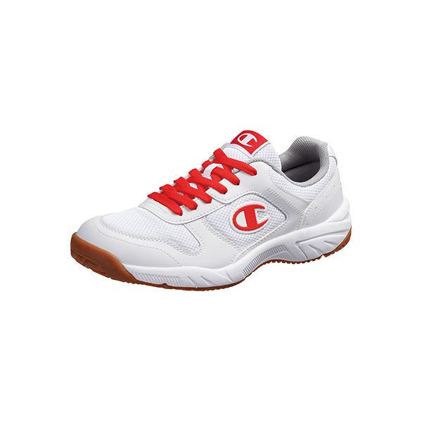4963507506306 KD78821 チャンピオンSC100 ホワイト／レッド 23．0cm
