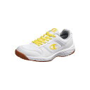 4963507506542 KD78822 チャンピオンSC100 ホワイト/イエロー 25.0cm(4)