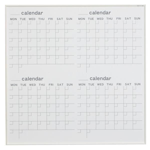 【個人宅配送不可】【個数：1個】馬印 MR33W 直送 代引不可・他メーカー同梱不可 ホワイトボード MRシリーズ 壁掛 予定表 板面寸法W×H mm 910×910