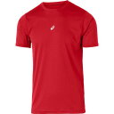アシックス 4570158433426 2031F104 ミドルフィット半袖アンダーシャツ クラシックレッド サイズ:2XL(4)
