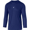 アシックス 4570158434614 2031F105 ミドルフィット長袖アンダーシャツ A/ブルー サイズ:2XL(4)
