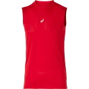 アシックス 4570158438025 2031F103 ミドルフィットノースリーブアンダーシャツ クラシックレッド サイズ:3XL(4)