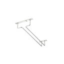 4949362723751 カンダ 18−8グラスハンガー 1連 レール内21x290mm ワイングラスフレーム グラスホルダー 業務用