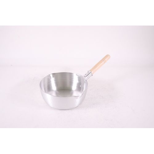 4571335098285 中尾アルミ製作所 キング アルミ雪平鍋 18cm 目盛付 1．6L 両口 アルミ打出 ナカオ