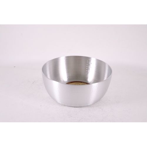 4571335098520 中尾アルミ製作所 アルミヤットコ鍋 27cm 5．4L 打出 業務用 アルミ打出