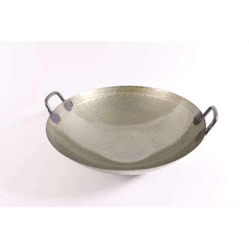 4949362434039 カンダ 鉄打出広東鍋 取手溶接 42cm 山田工業所 鉄打出し 業務用 両手中華鍋