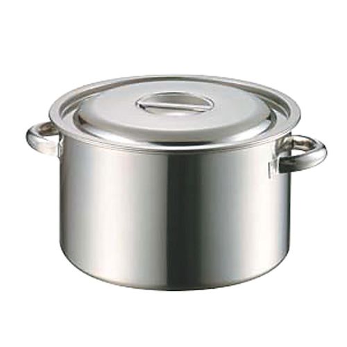 【1個入】4560127493803 赤川器物製作所 AG モリブデン半寸胴鍋 45cm 49．0L 業務用 日本製