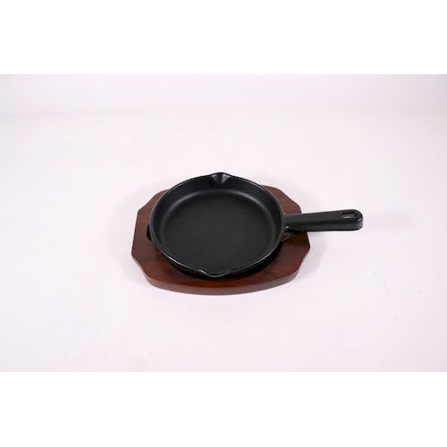 4949362790166 カンダ S ステーキ皿 手付丸型B 17cm 業務用ステーキ皿 ステーキ用品 鉄板