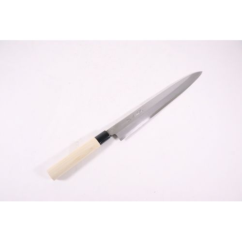 【1個入】4949362850891 カンダ 神田作 PC桂柄柳刃 330mm 柳刃包丁 刺身包丁 和包丁 業務用刺身包丁 業..