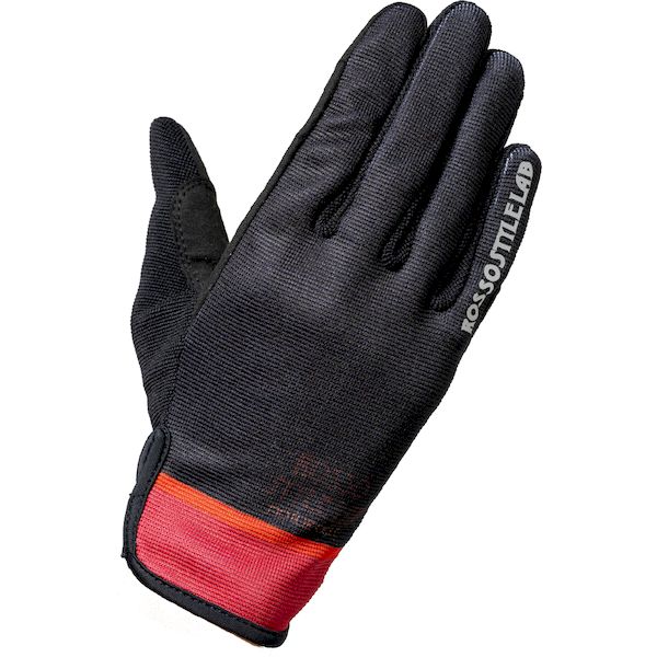 J-AMBLE RSG357/BK/CARNELI/M RossoStyleLab ネオイージーメッシュグローブ ブラック／カーネリアン M RSG357 RSG357BKCARNELIM