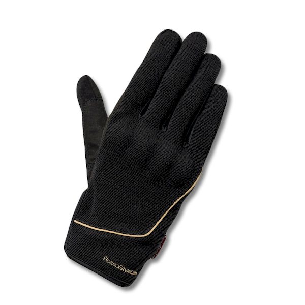 J-AMBLE RSG365/BLACK/S RossoStyleLab プロテクションメッシュグローブ ブラック S RSG365 RSG365BLACKS