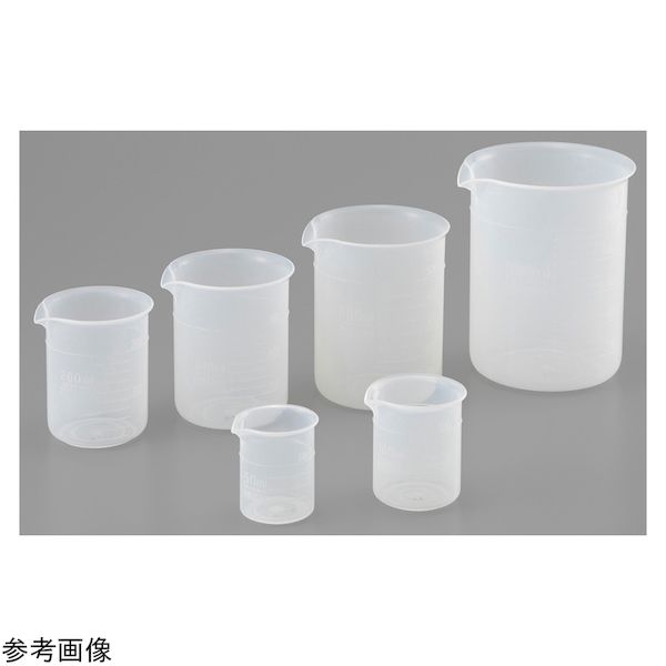 4-5049-03 耐薬PPビーカー 200mL 4504903