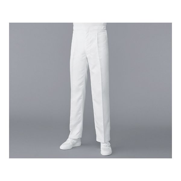 4589638357794 無塵衣AS304A 男性用パンツ ホワイト 4L