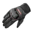 コミネ KOMINE 06-267/BK.RD/S GK−267 ショットガンメッシュグローブ 06267BK.RDS(2)